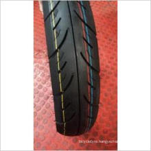 High Performance Motorcycle Tubeless Rubber Tyre (90/90-12)